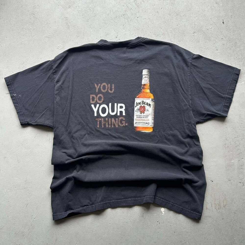 Vintage Jim Beam 'You Do Your Thing' Graphic T-Shirt